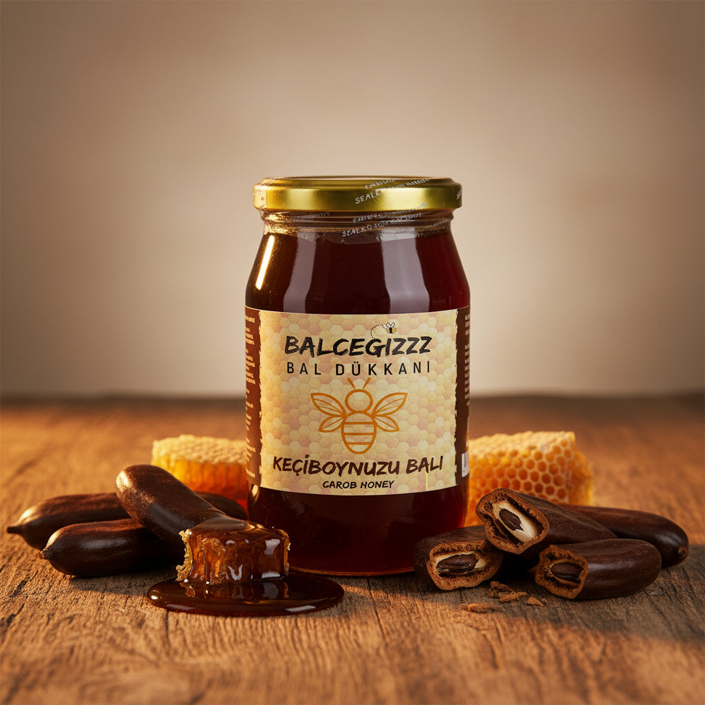 Balceğiz Doğal Keçi Boynuzu Balı 450 Gram - Balcegiz