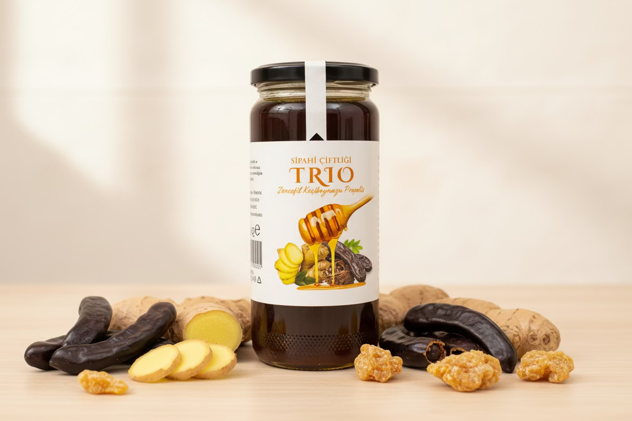 Trio Keçiboynuzu Propolis Zencefil