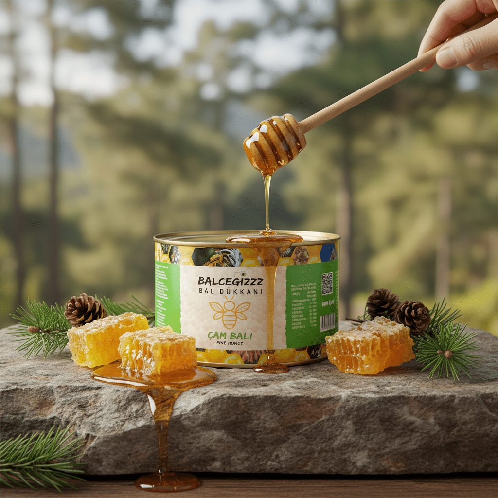 Balcegiz Doğal Çam Balı 1850 Gram - Balcegiz