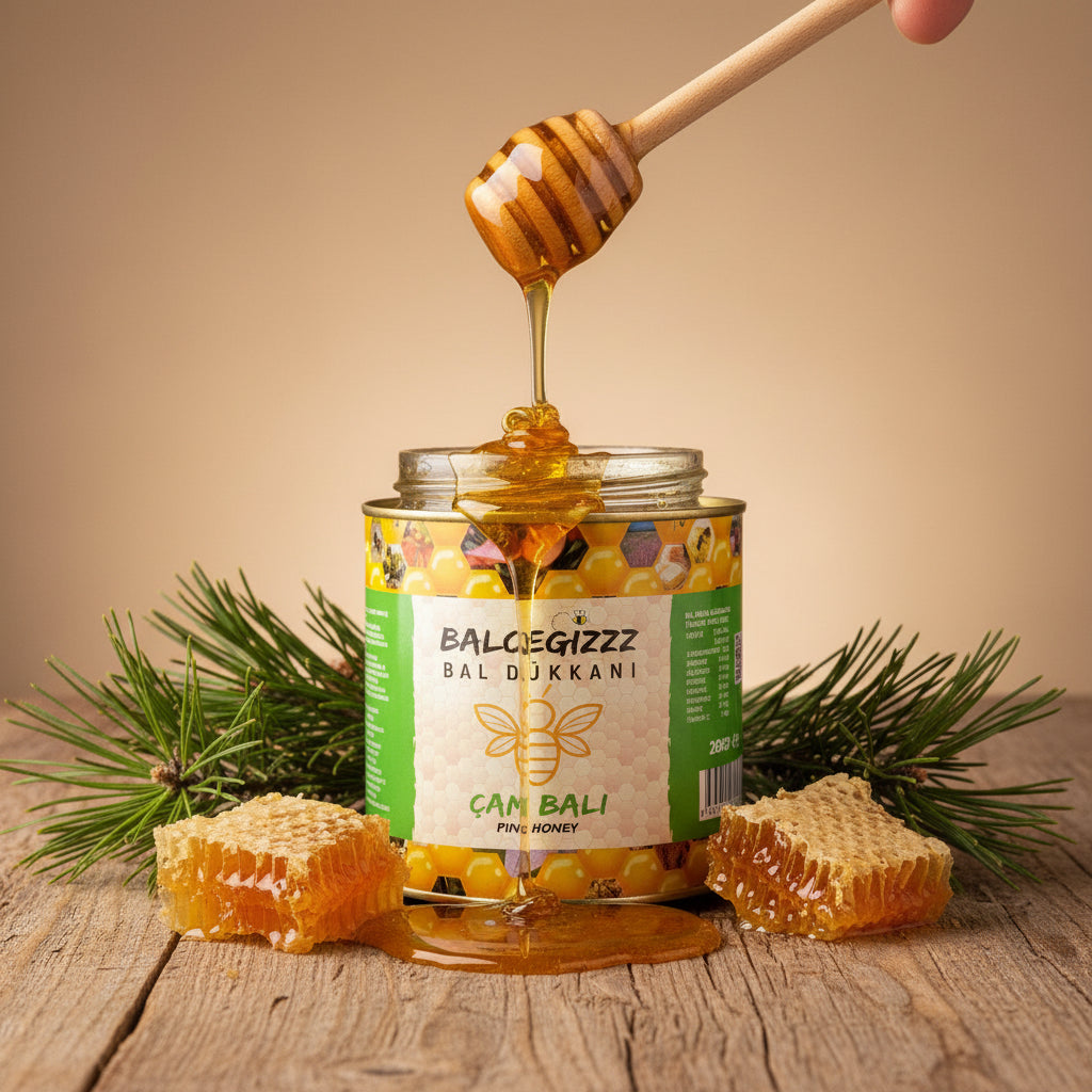 Balceğiz Doğal Çam Balı 2850 Gram - Balcegiz
