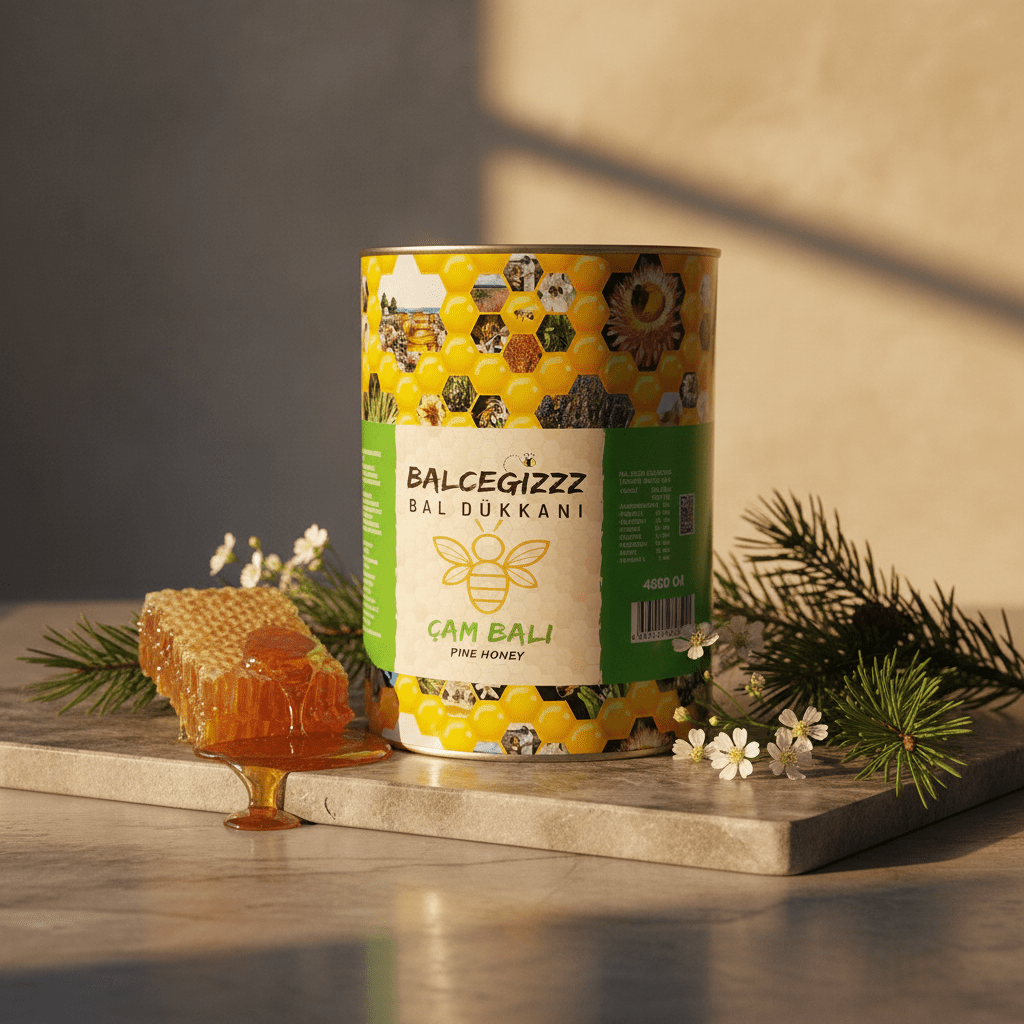 Balceğiz Doğal Çam Balı 4850 Gram - Balcegiz