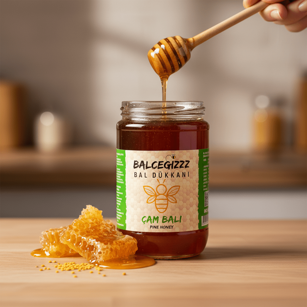 Balceğiz Doğal Çam Balı 850 Gr - Balcegiz