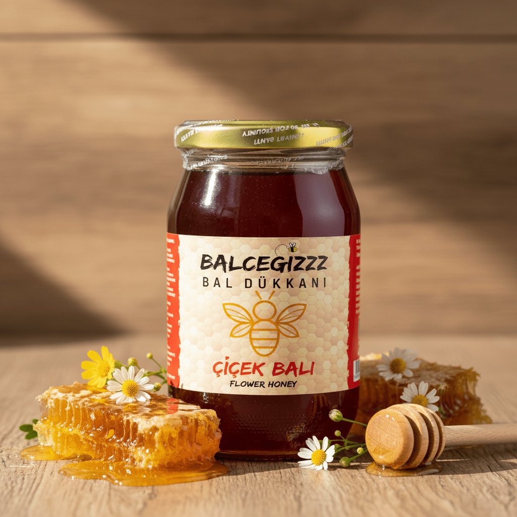 Balceğiz Doğal Çiçek Balı 450 Gram - Balcegiz