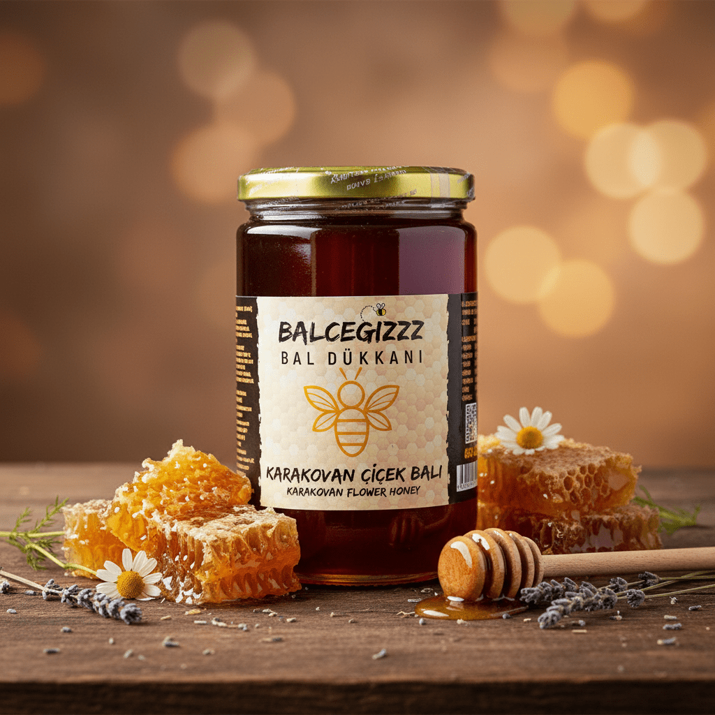Balceğiz Doğal Karakovan Çiçek Balı 850 Gram - Balcegiz