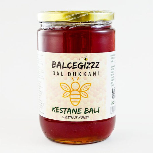 Balceğiz Doğal Kestane Balı 850 Gram - Balcegiz