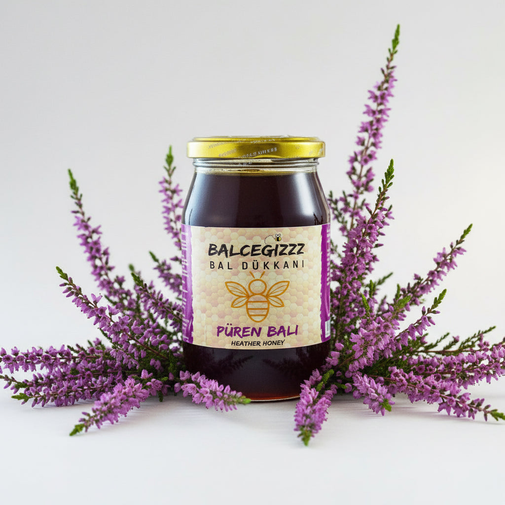 Balceğiz Doğal Püren Balı 450 Gram - Balcegiz