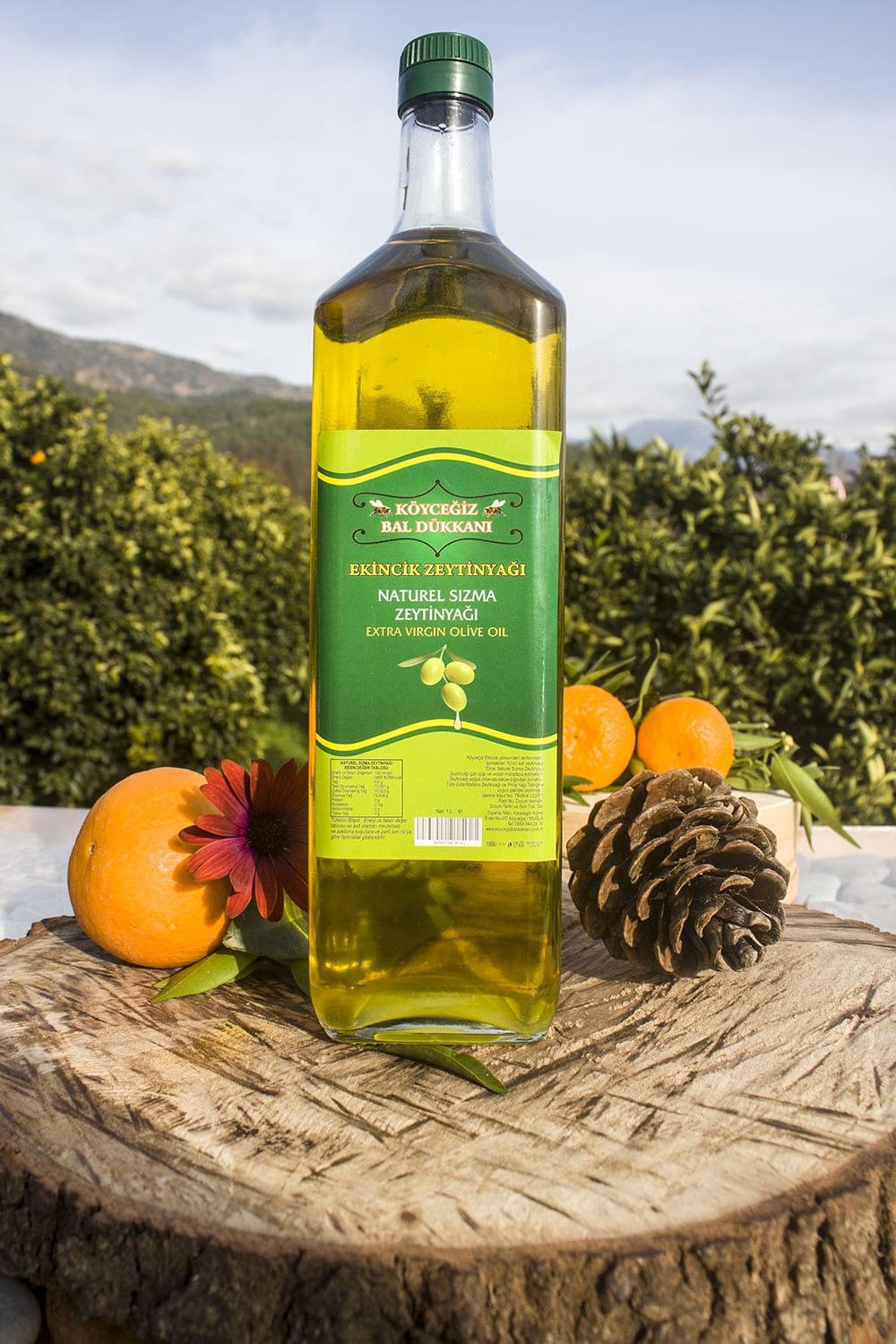 Doğal Köyceğiz Soğuk Sıkım Zeytinyağı 1 Litre - Balcegiz