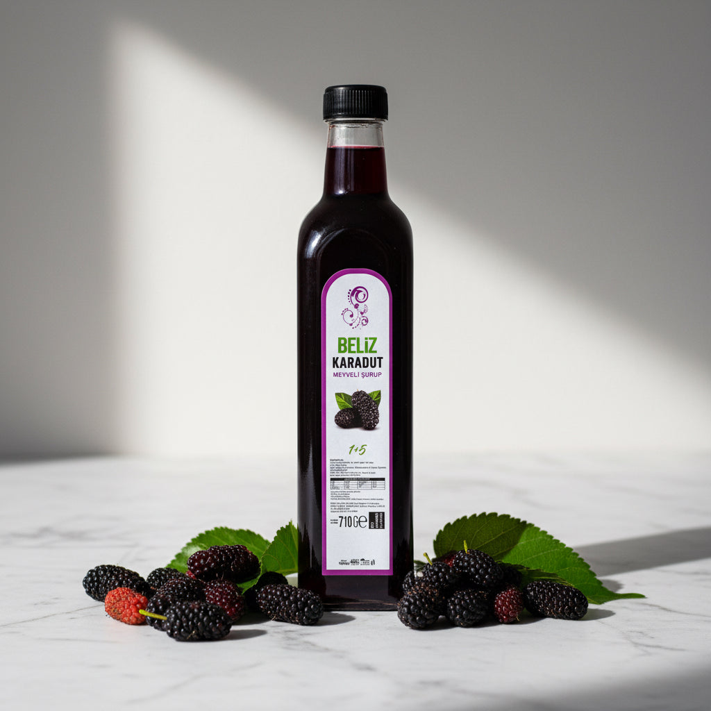 Karadut şurubu 750 gr - Balcegiz