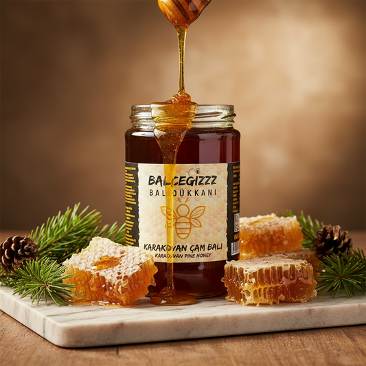 Köyceğiz Doğal Karakovan Çam Balı 850 Gram